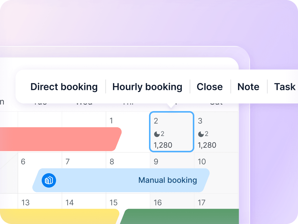 Single calendar management interface