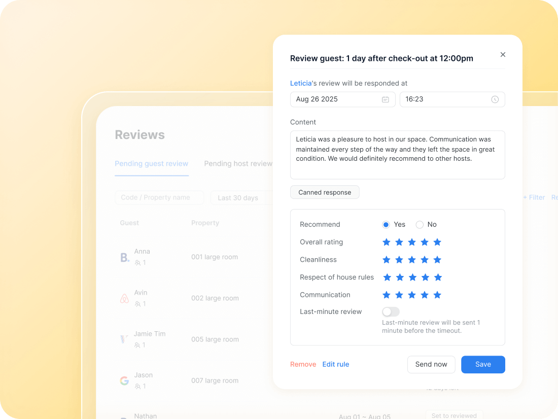 Review Management Dashboard