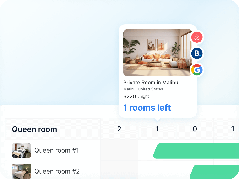 Multi-unit Airbnb interface