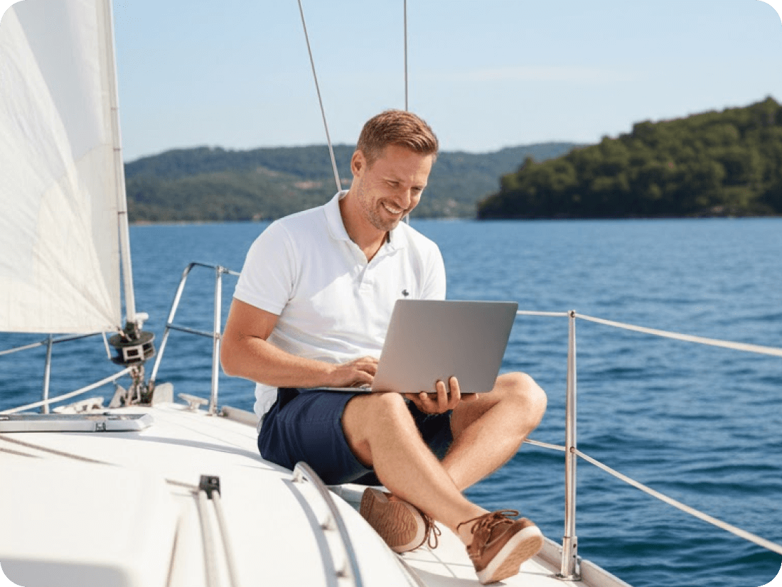 Property management dashboard interface